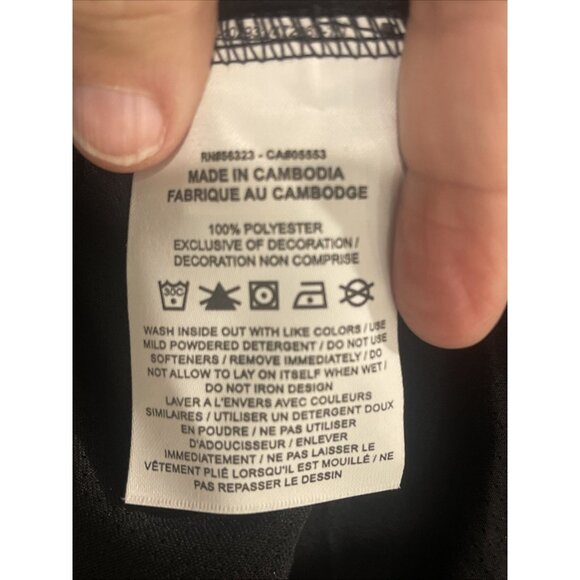 NWT‎ NIKE DRI-FIT 2021 NATIONAL CUP FINALIST US SOCCER CLUB BLACK/BLUE MEN’S MED - Picture 13 of 16